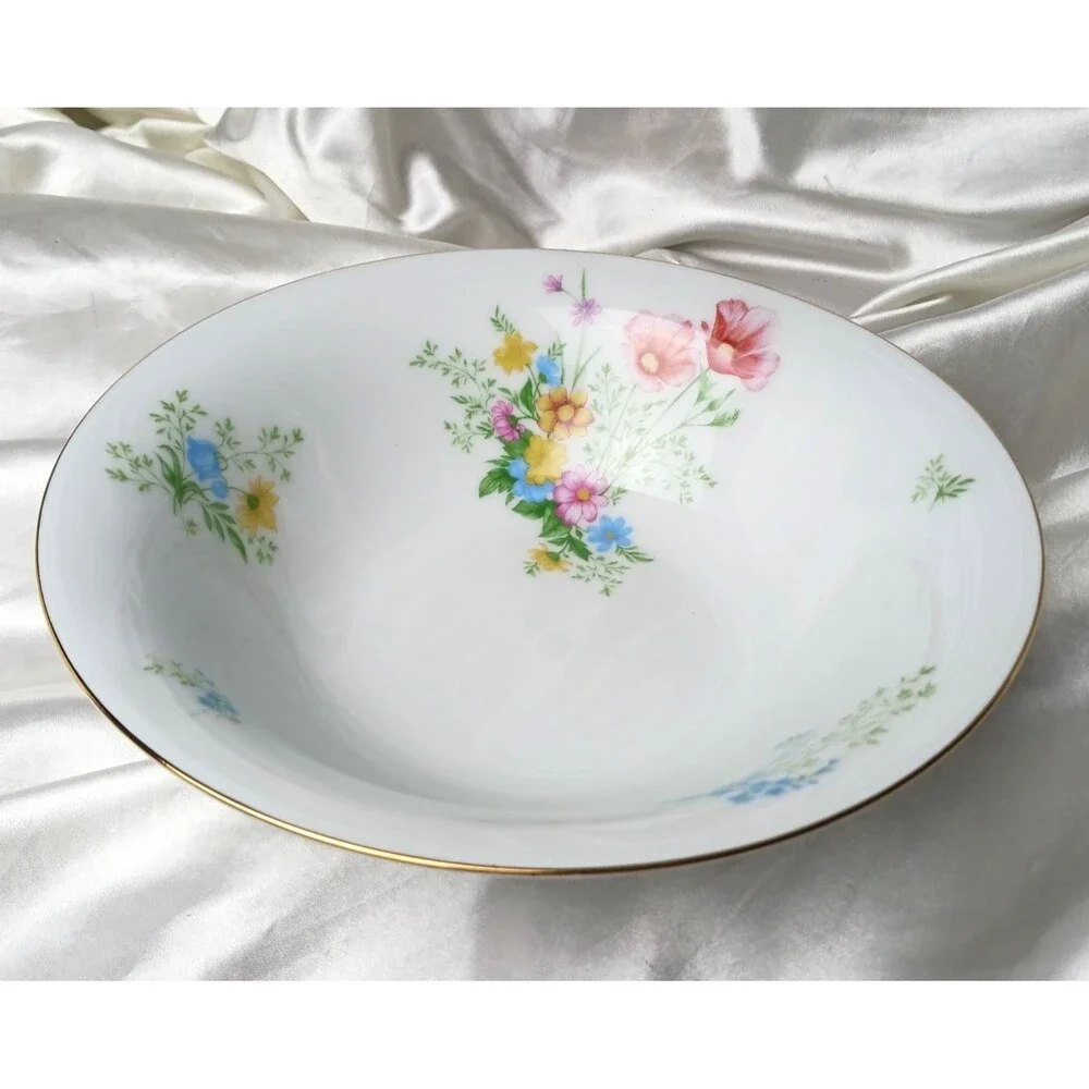 Vintage Blooming by Liling 9'' VEGETABLE BOWL